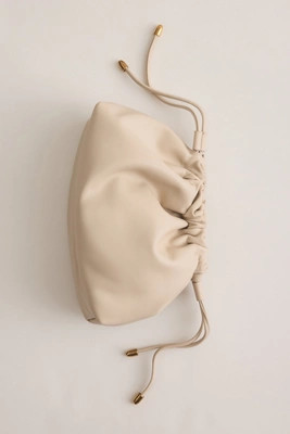 Leather Drawstring Clutch Bag | Anthropologie (UK)