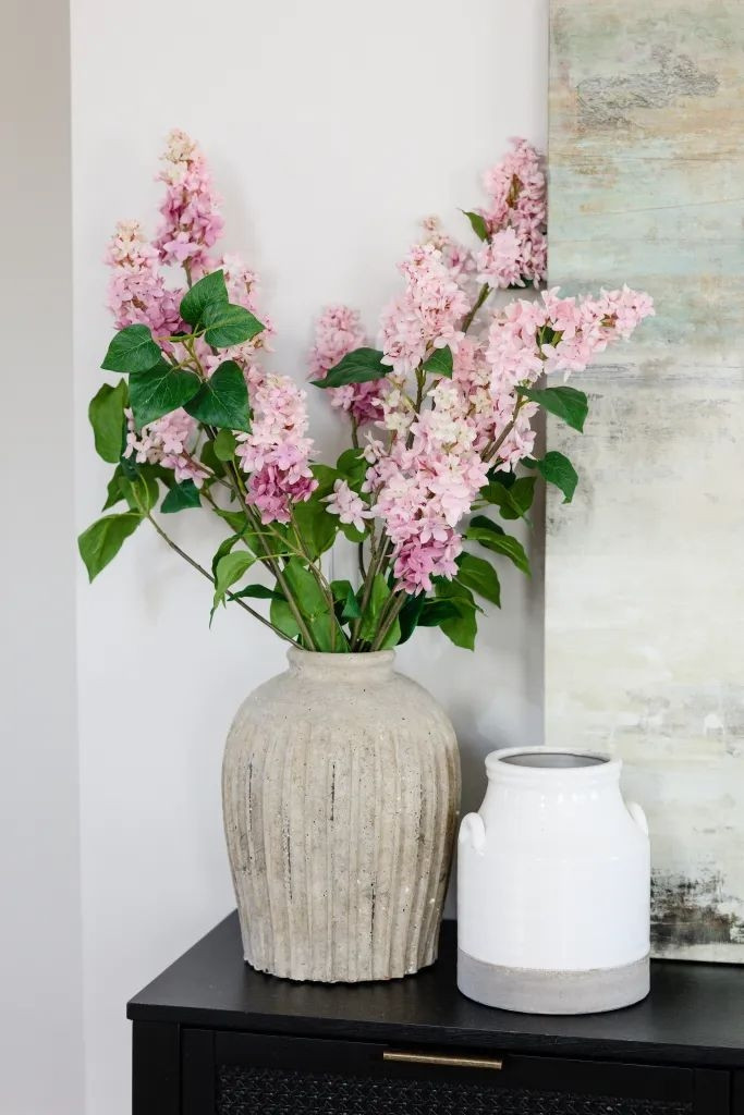 Pink Floral Spring Stem Console Table Entry Decor 

 

#LTKSeasonal #LTKHome #LTKStyleTip