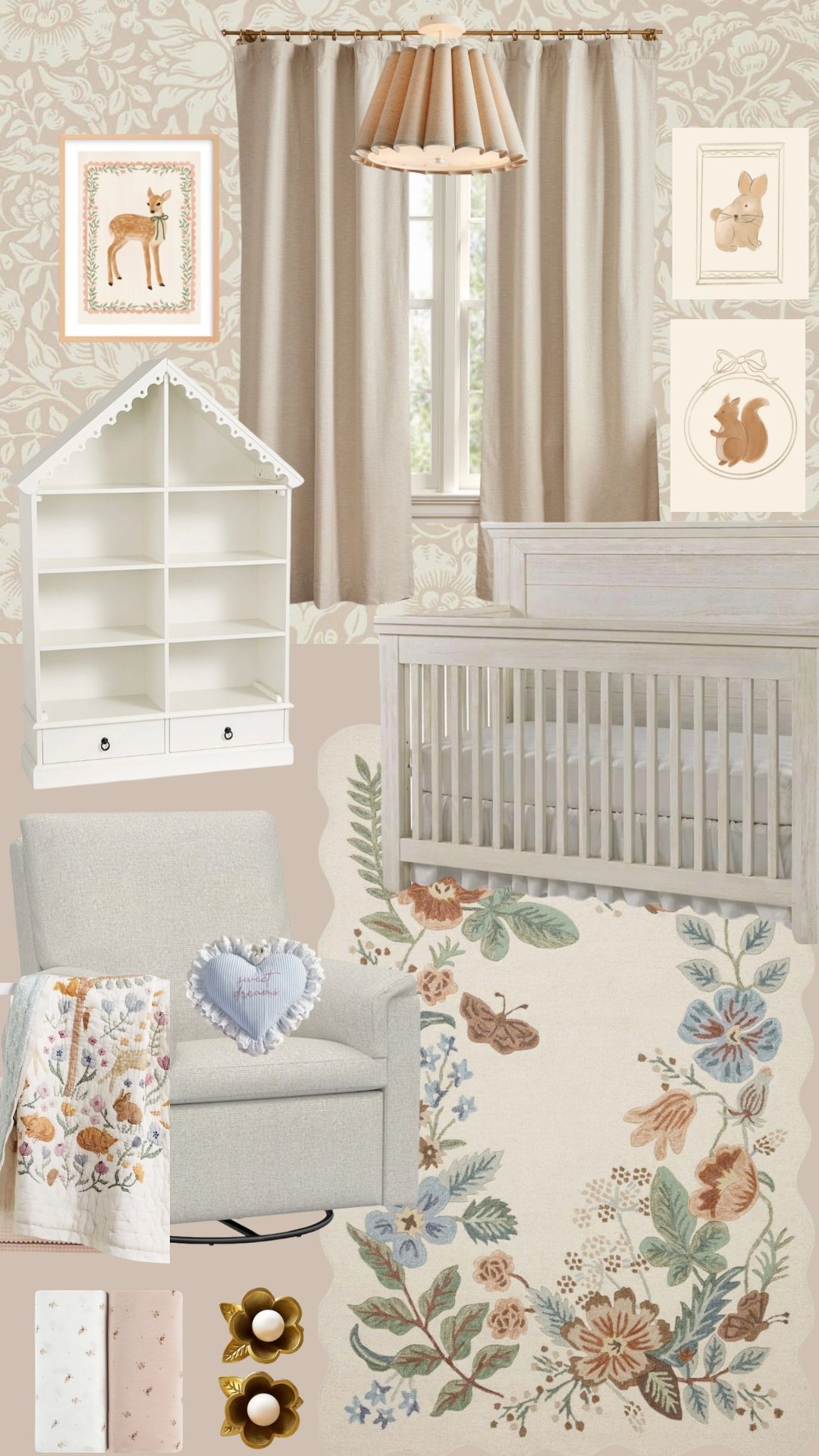 Do we like the wallpaper better?! 

#LTKKids #LTKHome #LTKBaby