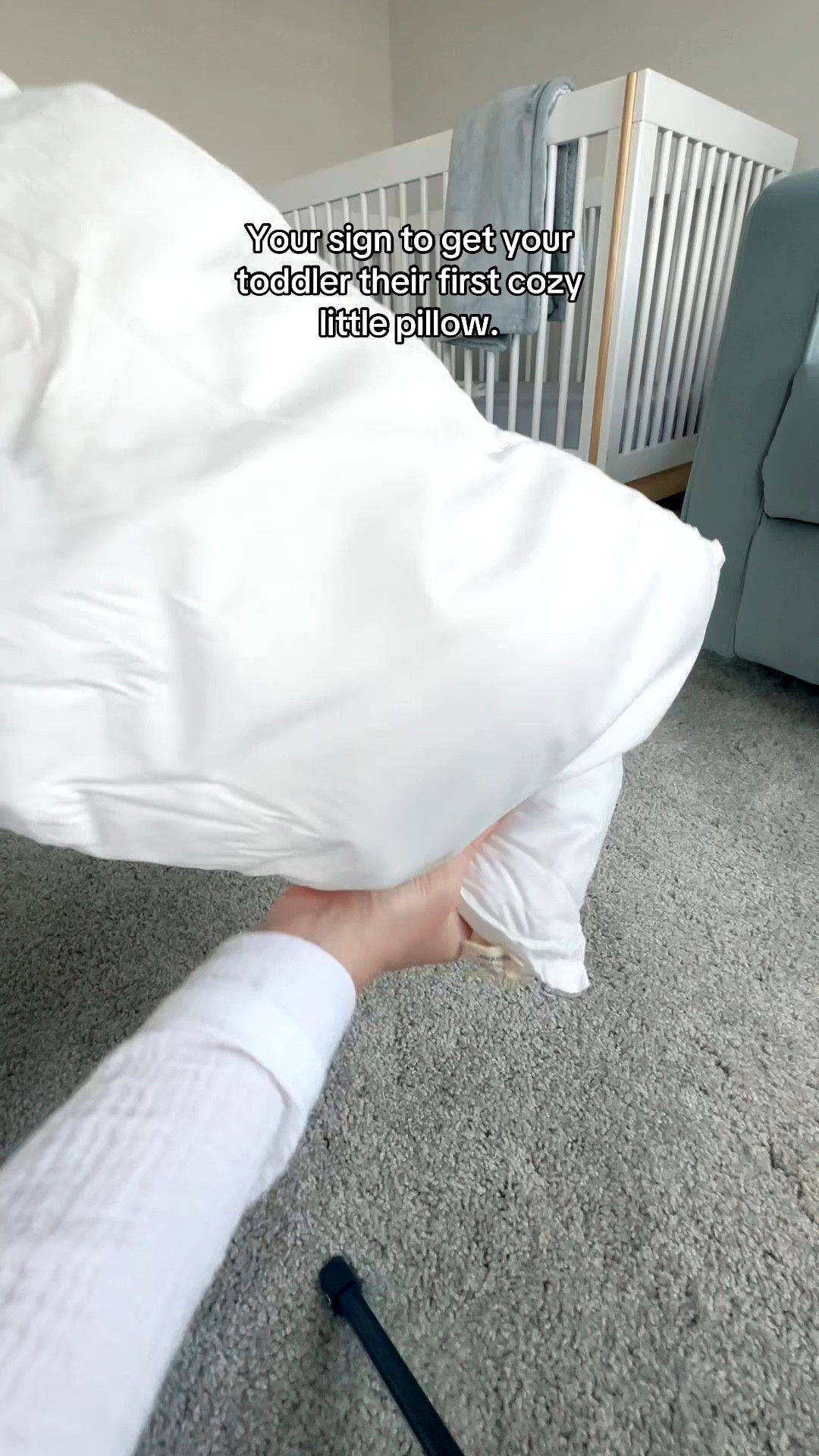 Your sign to get your toddler their first little pillow 🥹💙

#LTKHome #LTKBaby #LTKKids