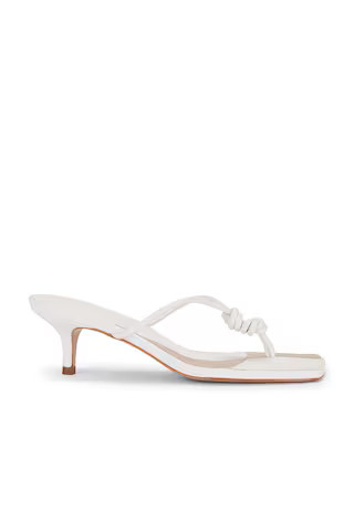 Schutz Poppy Sandal in White from Revolve.com | Revolve Clothing (Global)