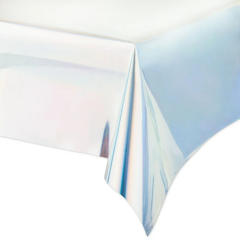 Rectangular 54" x 96" Iridescent Tablecloth, by Way To Celebrate | Walmart (US)