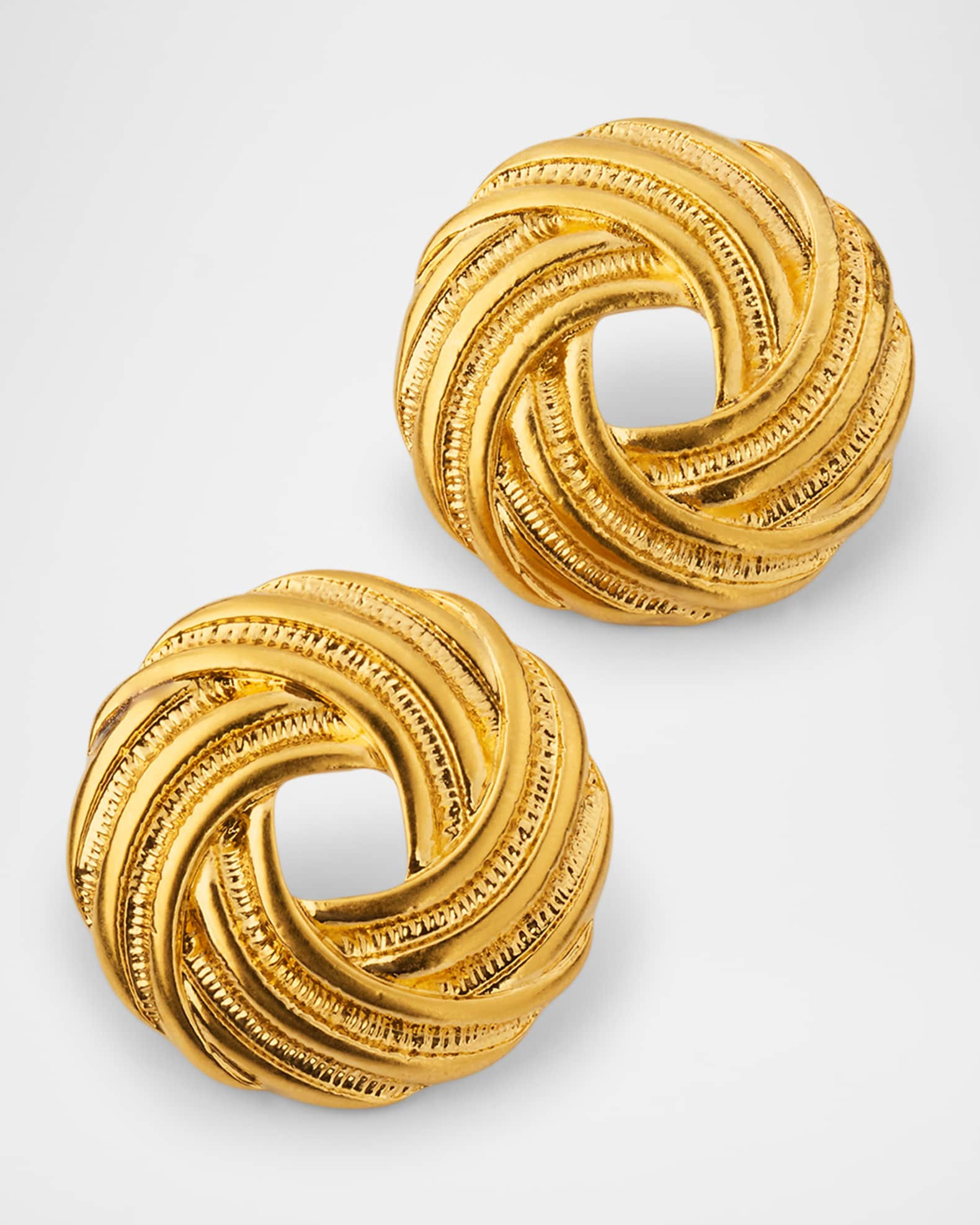 Round Post Earrings | Neiman Marcus