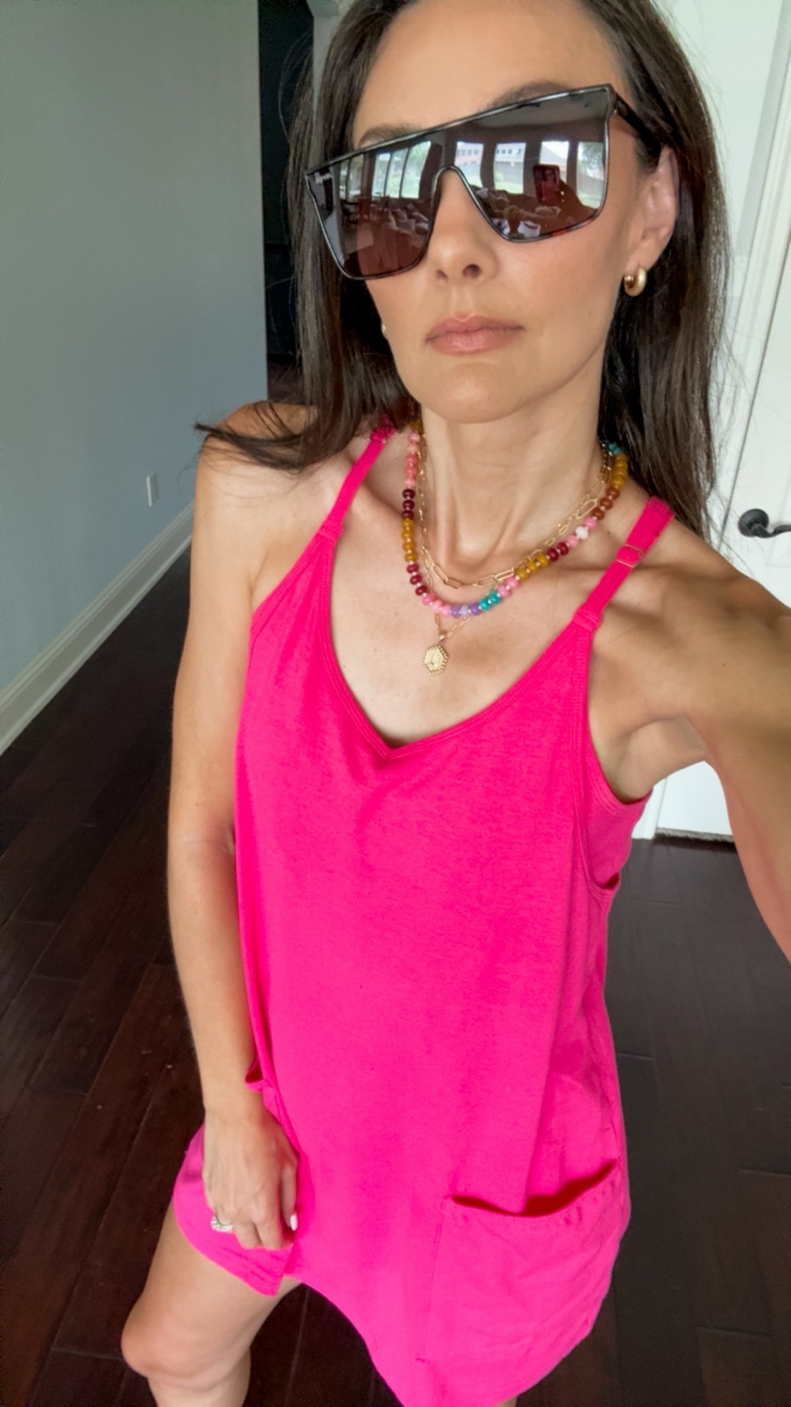 So ready for a hot vibrant summer! 

Summer outfit, colorful summer outfit, glass bead necklace, trendy sunglasses

#LTKSeasonal #LTKTravel #LTKootd
