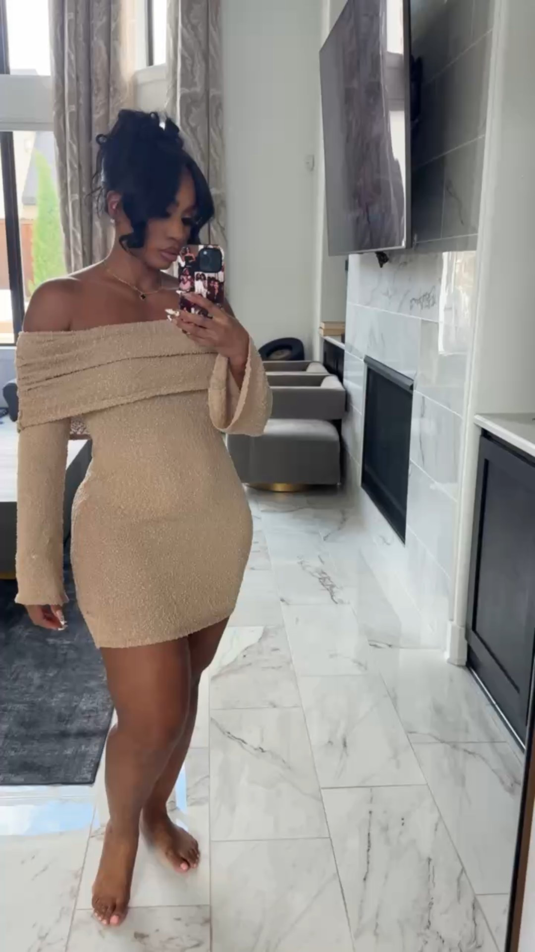 Meshki affordable alternative! Boucle-like off shoulder mini dress!

#LTKStyleTip #LTKFindsUnder50 #LTKSummerEdit