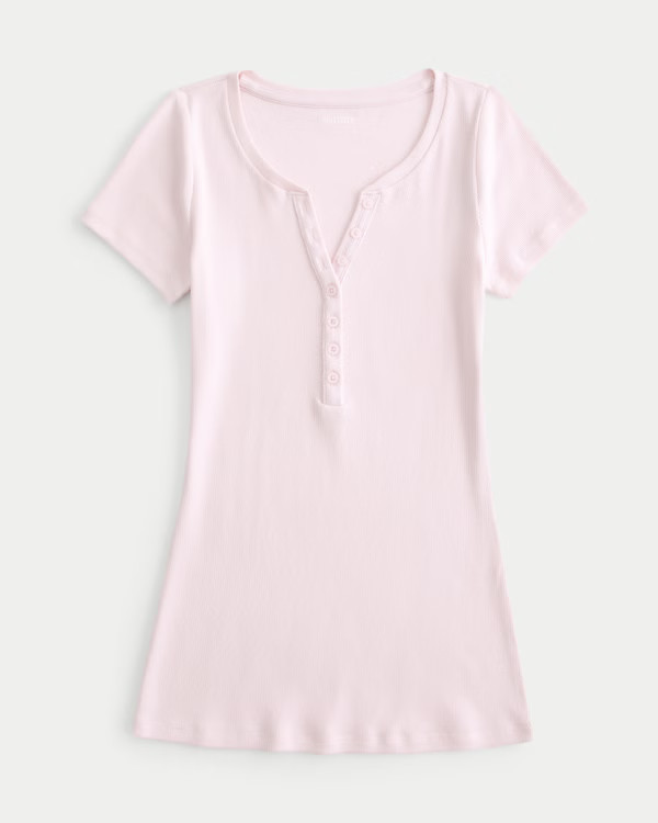 Short-Sleeve Henley | Hollister (US)