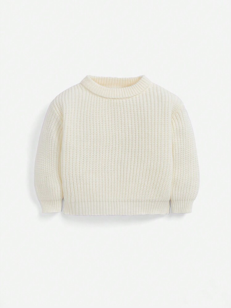 Cozy Pixies Baby Girls Ribbed Knit Sweater,In Fall/Winter | SHEIN