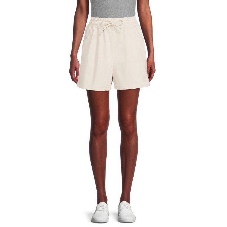 Time and Tru Women's Paperbag Waist Shorts | Walmart (US)