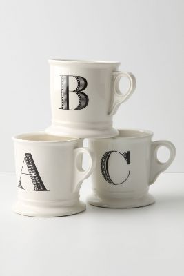 Monogram Mug | Anthropologie (US)