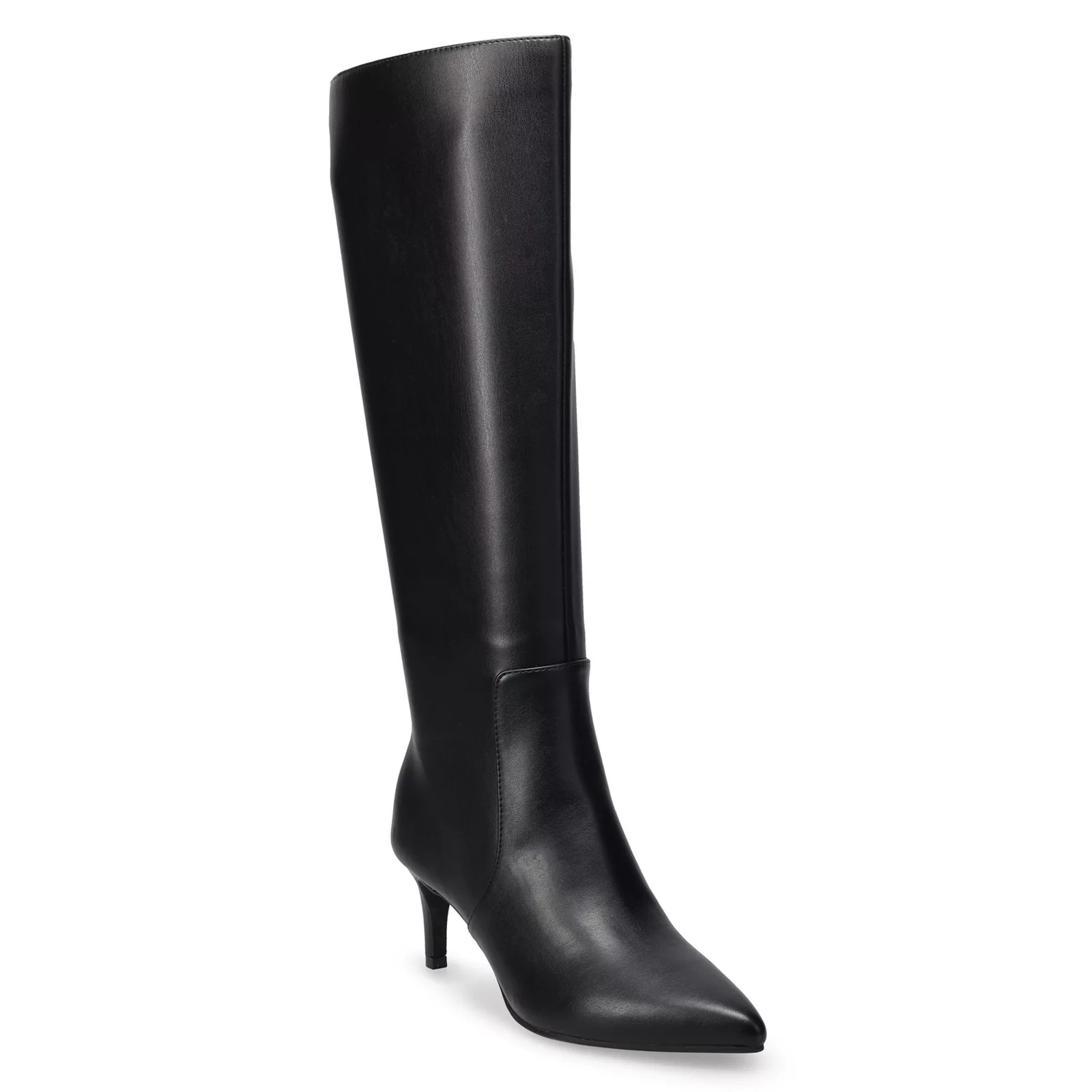 Nine West Shadie Women's Knee-High Boots, Size: 6.5 Wide, Black | Kohl's