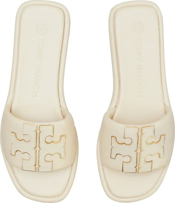 Double-T Leather Sport Slide Sandal (Women) | Nordstrom