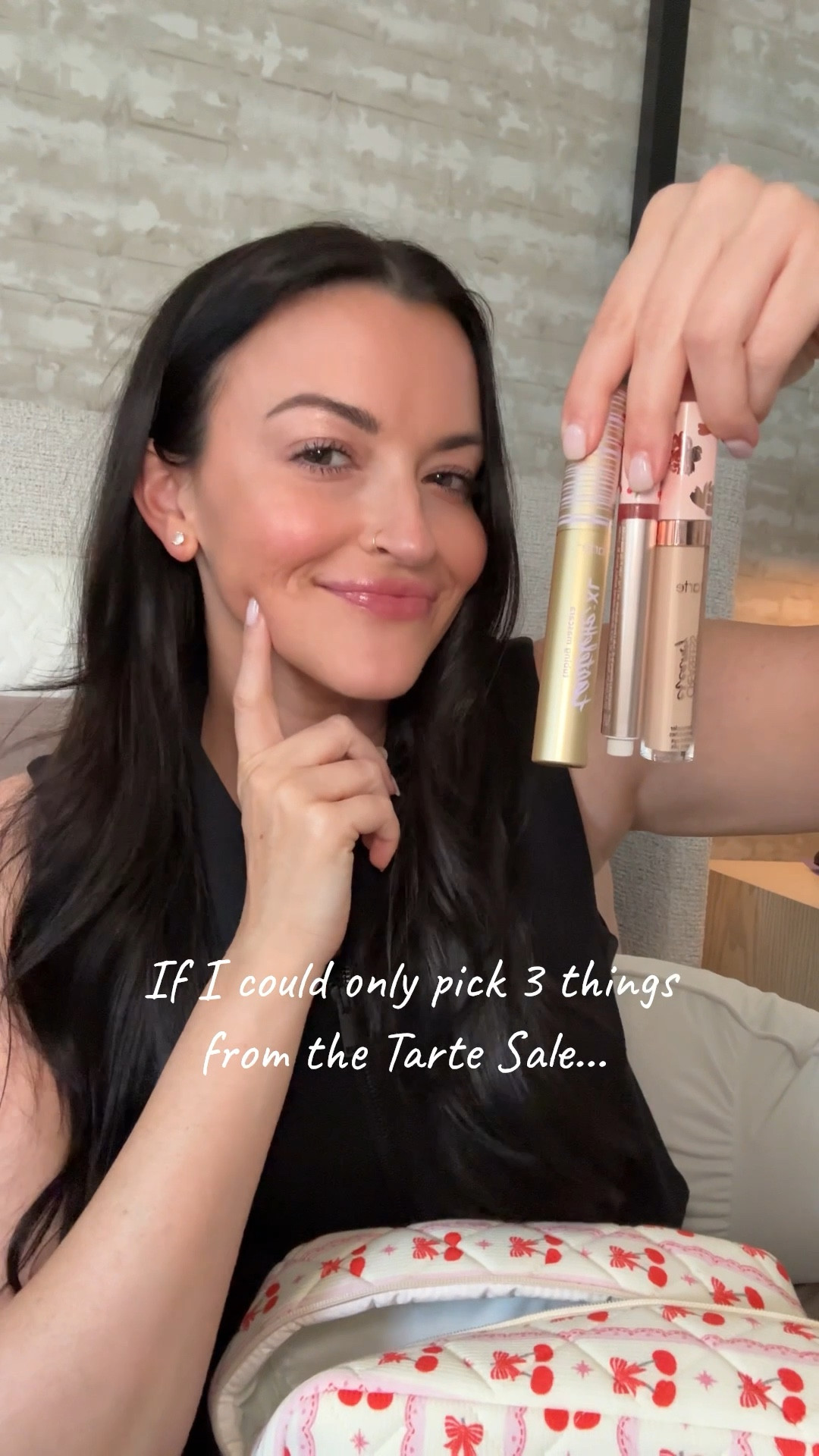 Such a hard choice, but these would be my TOP 3 picks from the @Tarte 35% OFF sale. I wear 22N in the concealer and the entire Cherry Crush lip collection is $10 a piece! #tartepartner #ad @tartecosmetics 

#LTKBeauty #LTKSpringSale #LTKSaleAlert