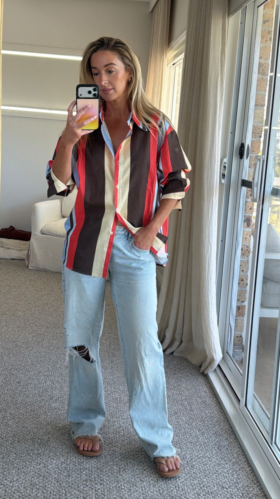 Another day of not being at home with my kids during school holidays. Waaaahoooooo…. I’m wearing a size 8 in the shirt and jeans x

#LTKworkwear #LTKaustralia #LTKsummer