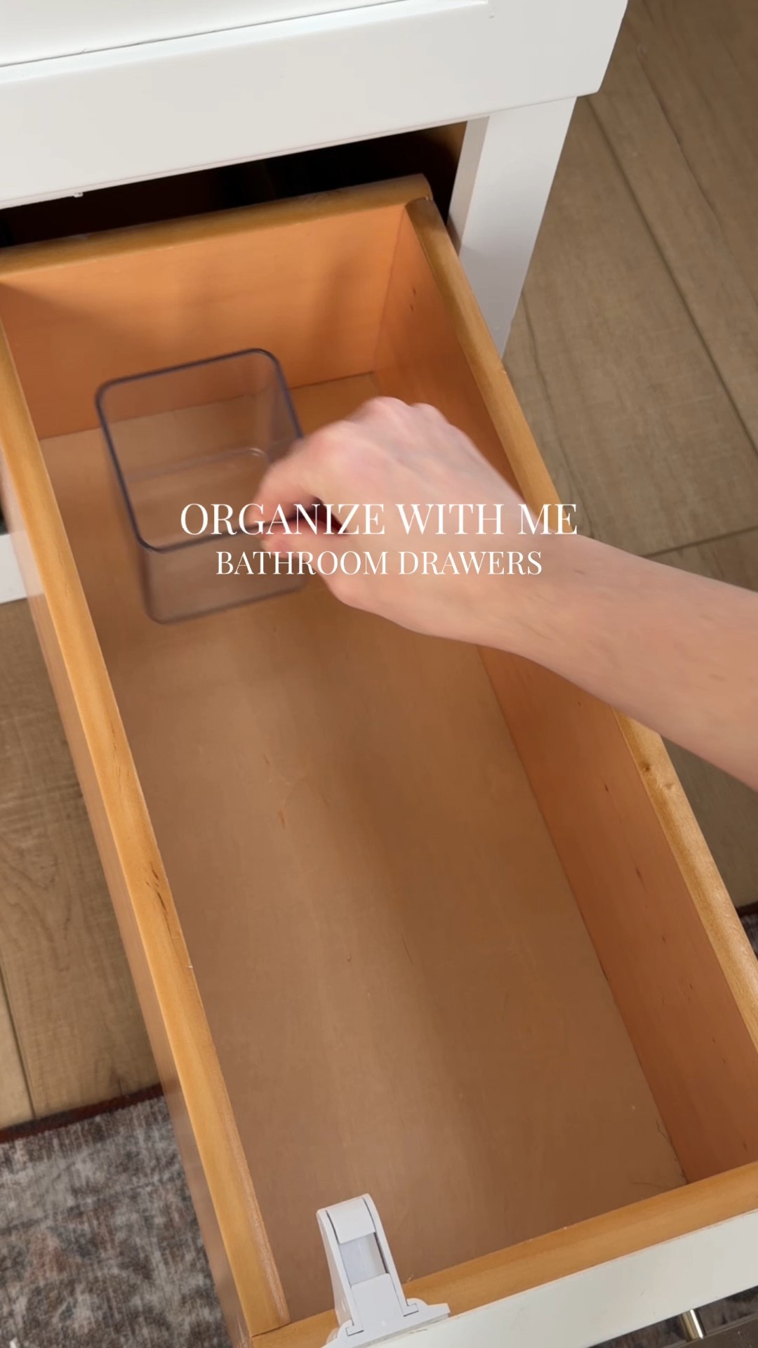 It was time to take everything out, purge, clean an re-organize some of my bathroom drawers so I decided to take you guys along with me! It’s always a need to do a purge after Christmas!

I started with my girls hair accessories drawer, which was such a mess. They have been playing hair salon recently so it felt like everything was everywhere. 🤣 I love using these square containers for bows and these little containers for hair ties + scrunchies! My skincare drawer had way too much in it so I had to go through and decide what I really wanted. The little samples you get can get out of control. I have every expectation of trying them but I’m a creature of habit so I tend to stick with what I know works with my skin. Lastly, I had to go through and straighten up my top drawer. I keep our brushes and hair clips in there and these longer containers that I found at Target seem to work best for storage.

#LTKHome