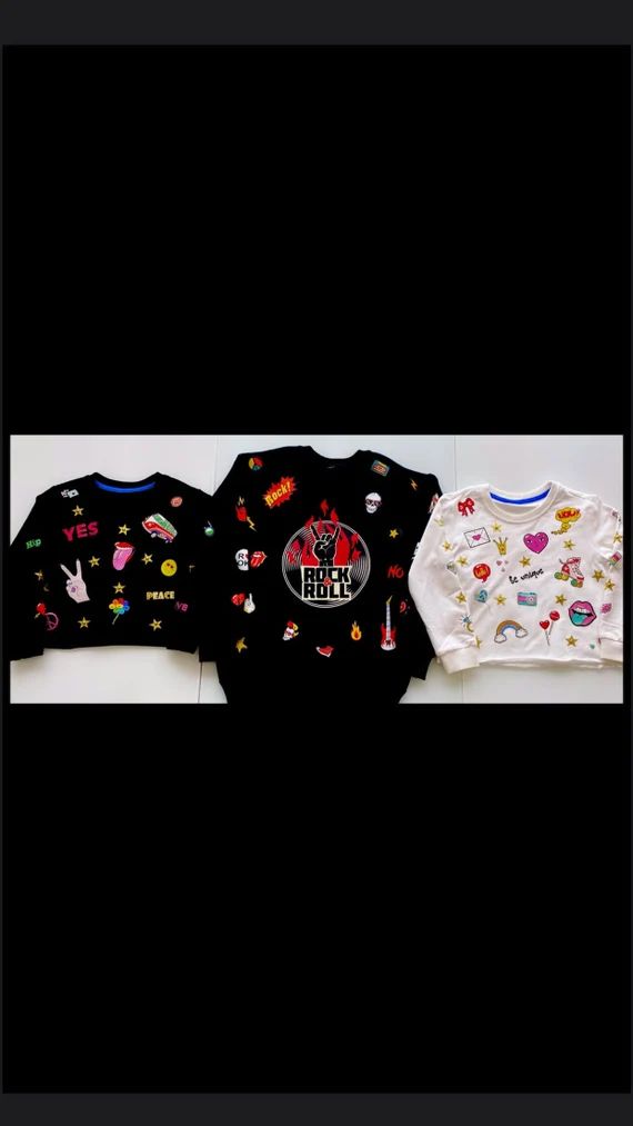 Custom Crewneck Sweatshirts for Toddlers and Kids | Etsy (US)