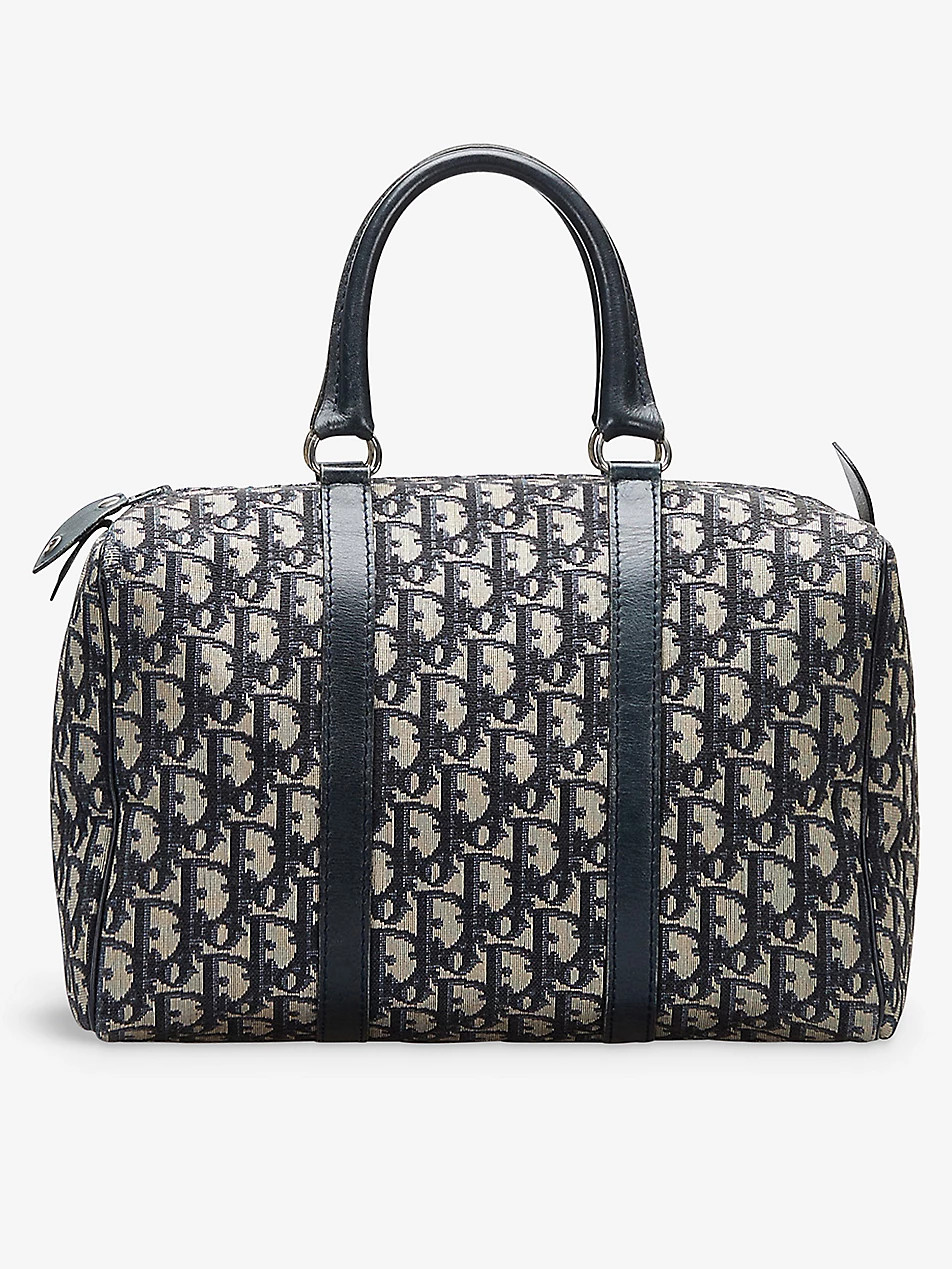 Pre-loved Dior Boston canvas duffle bag | Selfridges