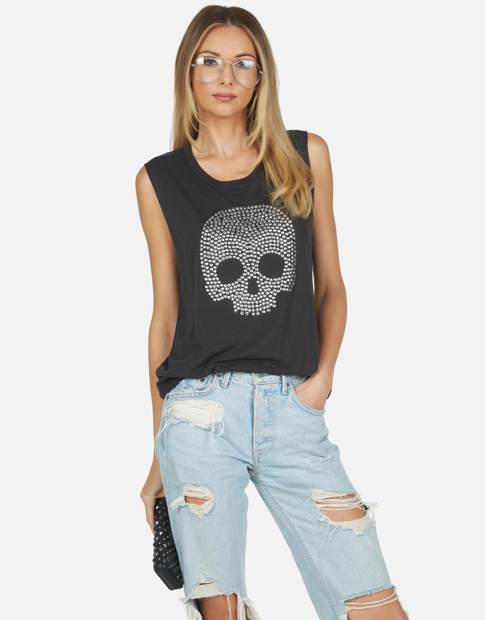 Kel Nailhead Skull | Lauren Moshi