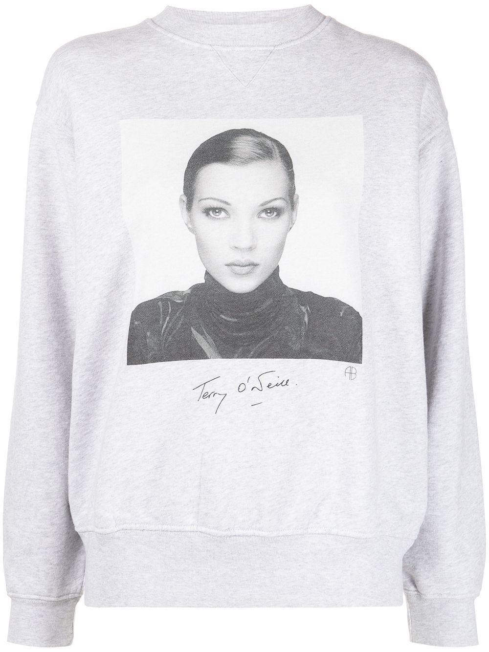 Kate Moss print sweatshirt | Farfetch Global