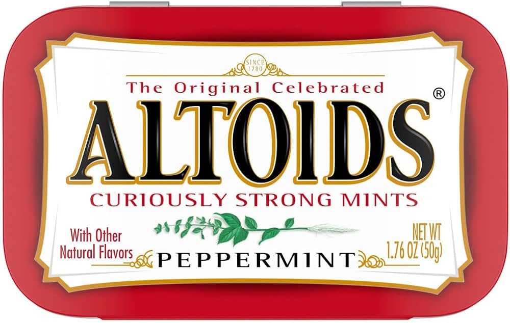 Altoids Peppermint Mints Single Pack, 1.76 ounce (Pack of 2) | Amazon (US)