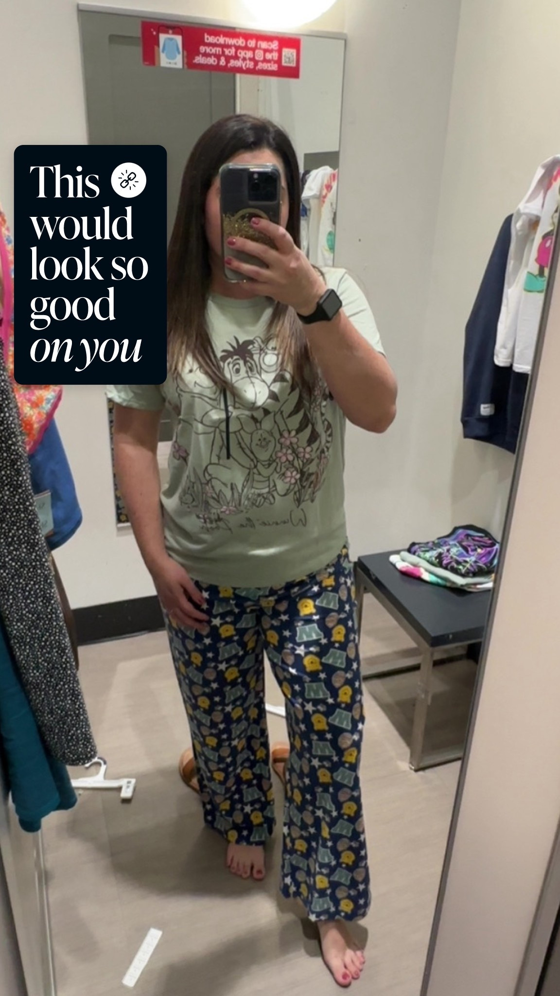 The cutest little pajama set for any Disney Adult or Winnie the Pooh fan! 

I purchased this for my recent overnight trip to Disney and it was PERFECT! 

Top size large for comfort
Bottoms size medium 
Height: 5’4”

Disney | Travel | pajamas | midsize mom | outfit | Disney outfit ideas

#LTKHome #LTKTravel #LTKMidsize