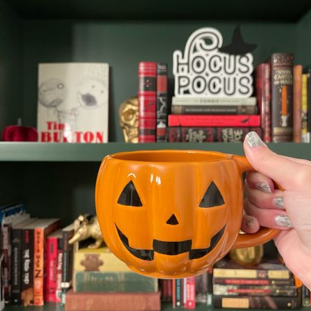 Jack-o-lantern mug. Pumpkin Halloween mug  

#LTKhome #LTKHalloween
