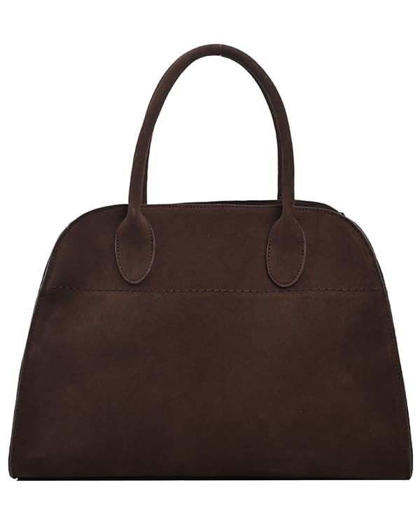 Women's Leather Tote Bag Shoulder Bag Crossbody for Work Travel Shopping | Amazon (US)