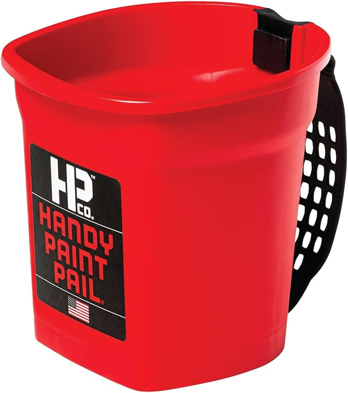 Handy Paint Pail, Holds 32-fl oz of Paint or Stain, Efficient for Clean-ups and Quick Color Chang... | Amazon (US)