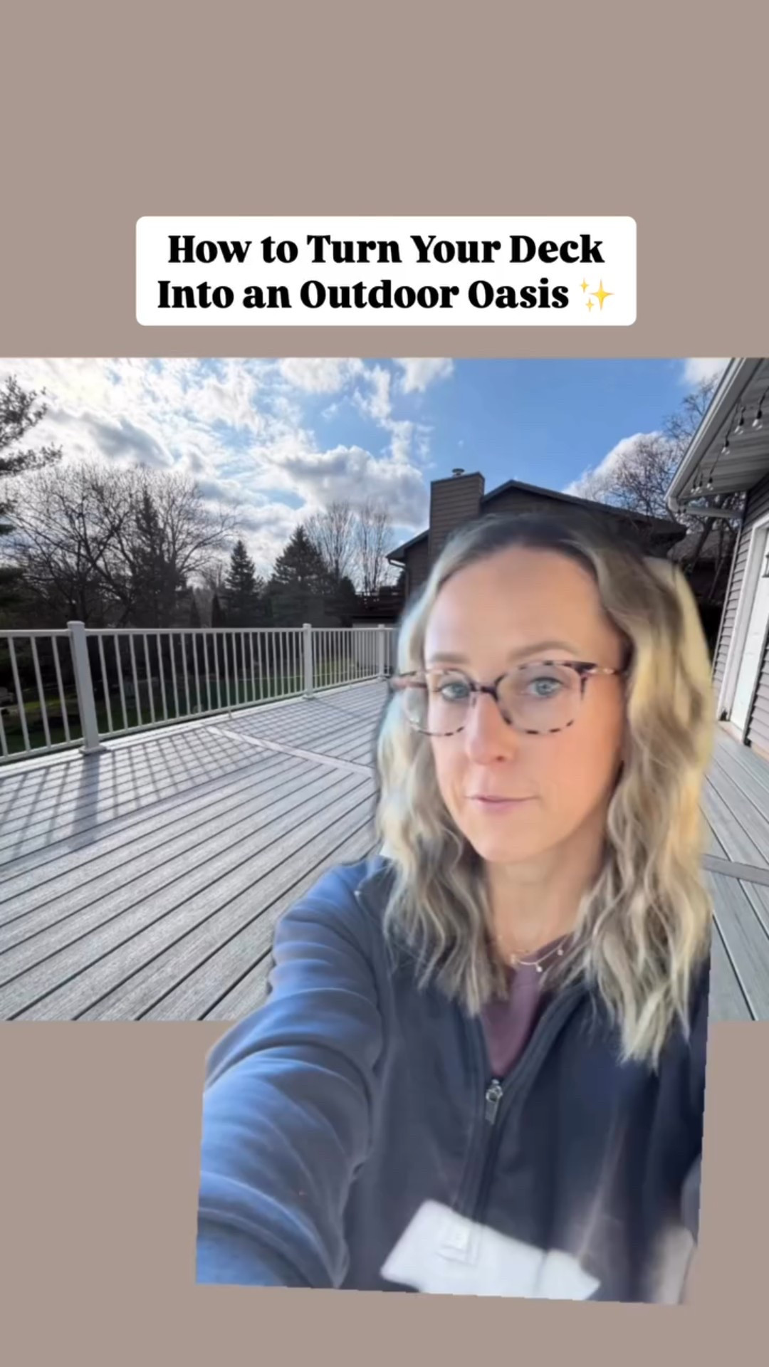 If you’re getting your patio ready for summer this weekend, follow these easy tips to turn your deck into an outdoor oasis! ✨

This space is perfect because it’s an open blank slate, but it can also be tricky to figure out furniture placement to maximize the functionality so it’s important to use elements like the pergola and outdoor rugs to define the spaces!

Do you like our version or ChatGPT’s better? 



#outdoordecoration #patiodecor