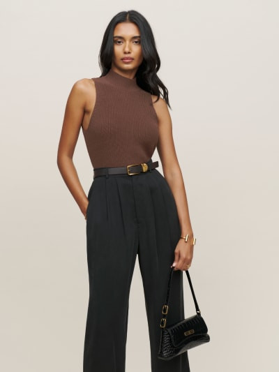 Montaigne Sleeveless Sweater | Reformation (Global)