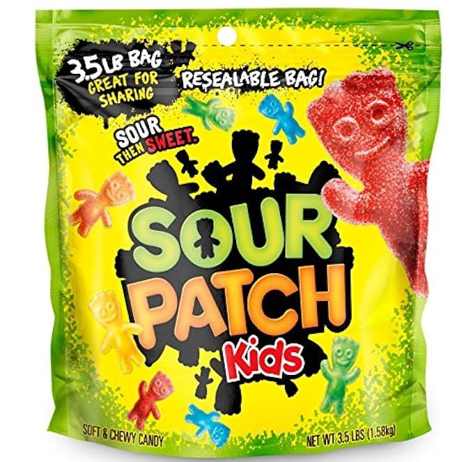 Sour Patch Kids Sweet and Sour Gummy Candy (Original, 3.5 Pound Bag) | Amazon (US)