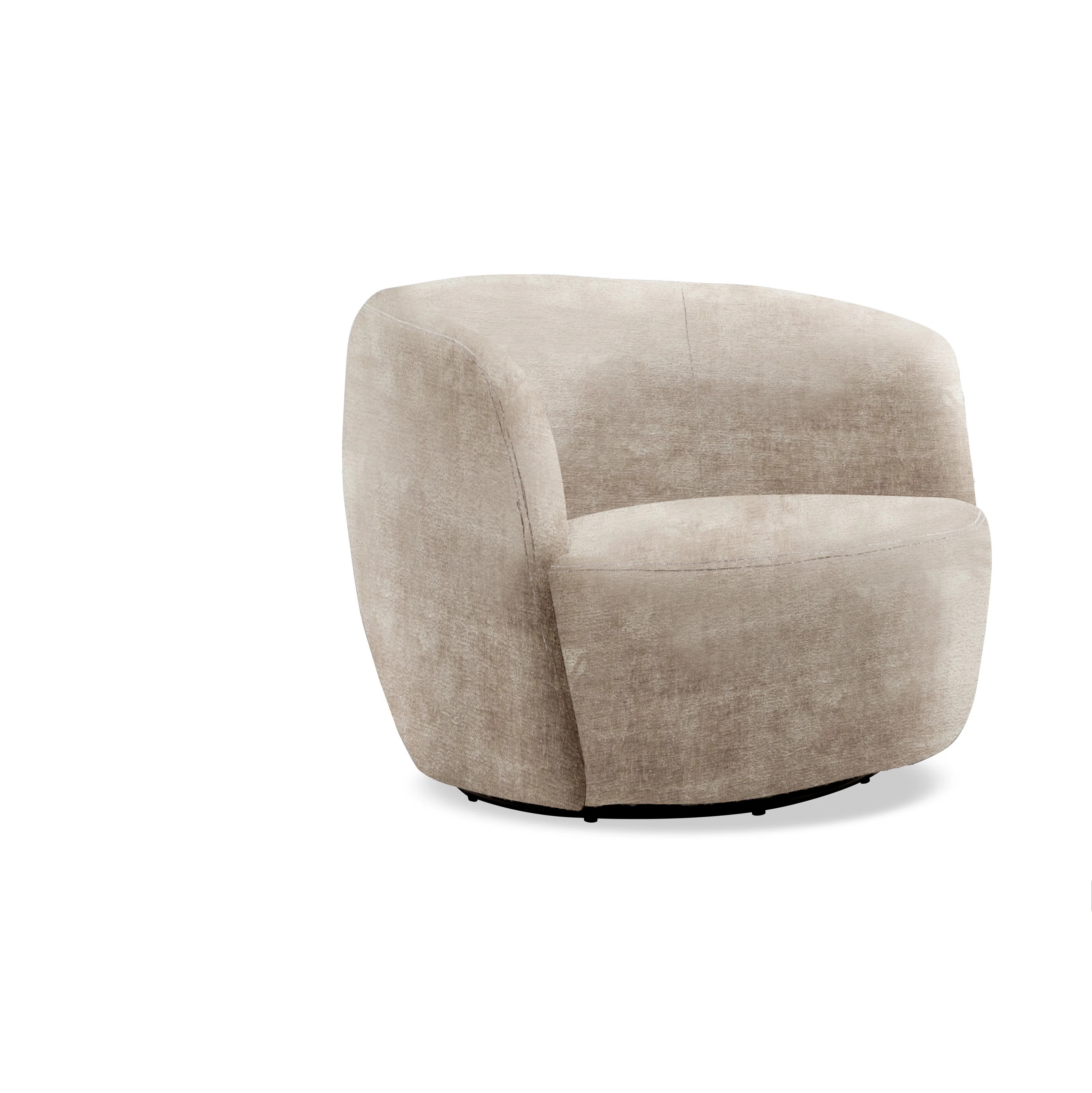 Andrean Upholstered Swivel Barrel Chair | Wayfair North America