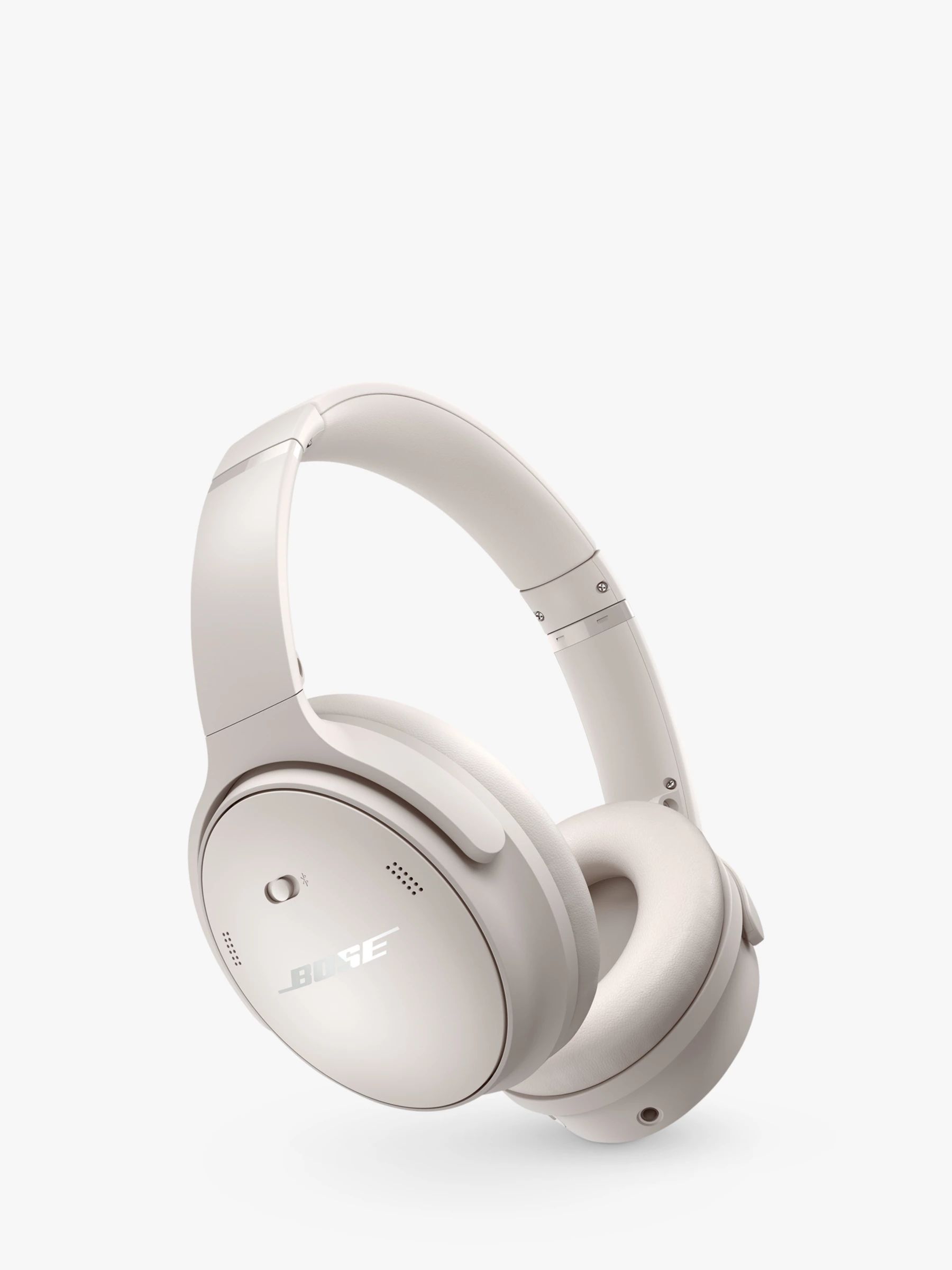 Bose QuietComfort Noise Cancelling Over-Ear Wireless Bluetooth Headphones with Mic/Remote, White ... | John Lewis (UK)
