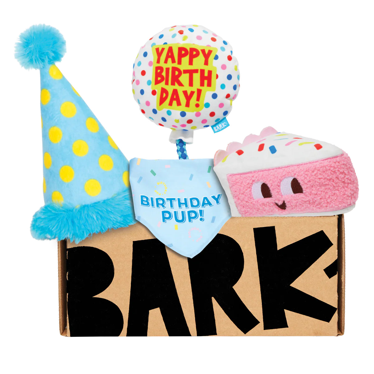 Birthday BarkBox (Toy-Only) - One Month Gift Box | BARK