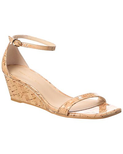 Nudistcurve 50 Cork Wedge Sandal | Rue La La