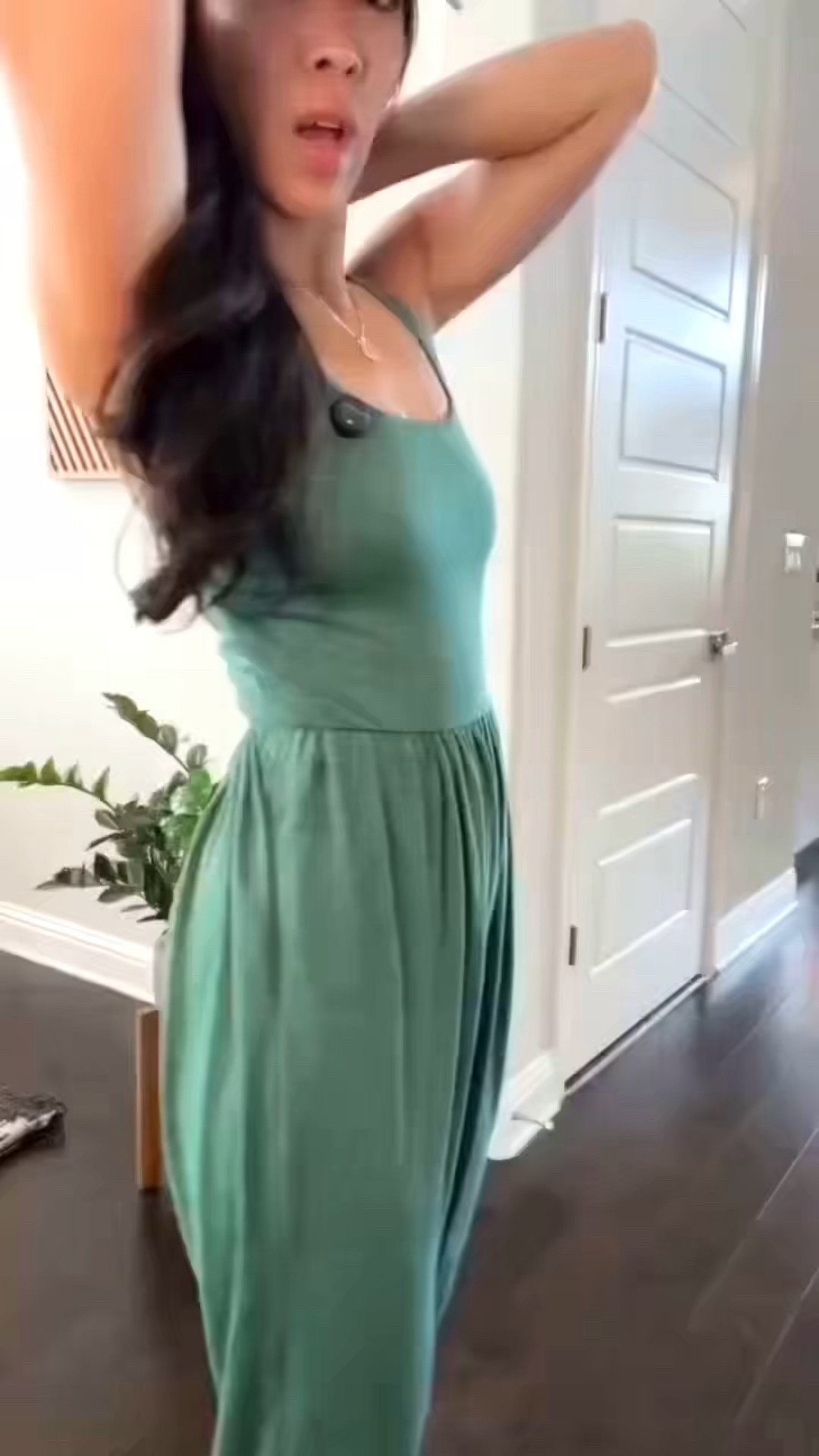 A jumpsuit that you don’t have to take off entirely to use the restroom - love!

#LTKActive #LTKFindsUnder50 #LTKSaleAlert
