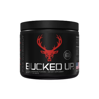 Bucked Up Pre-Workout Supplement Powder - Red Raz - 9.35oz | Target