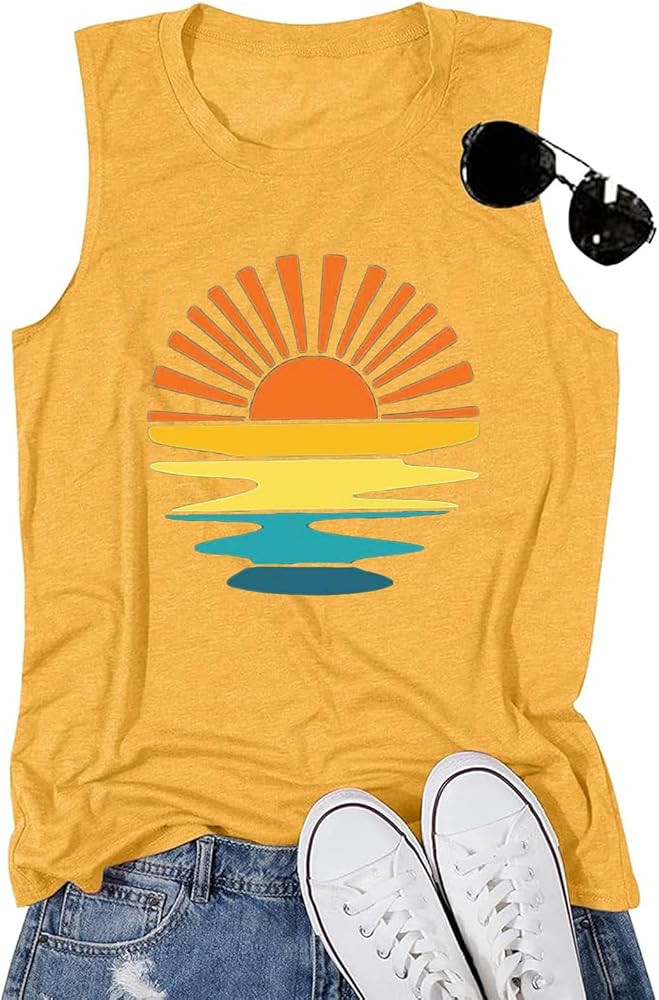 Vacay Mode Shirts for Women Summer Beach Hawaii Vacation Short Sleeve Tops | Amazon (US)