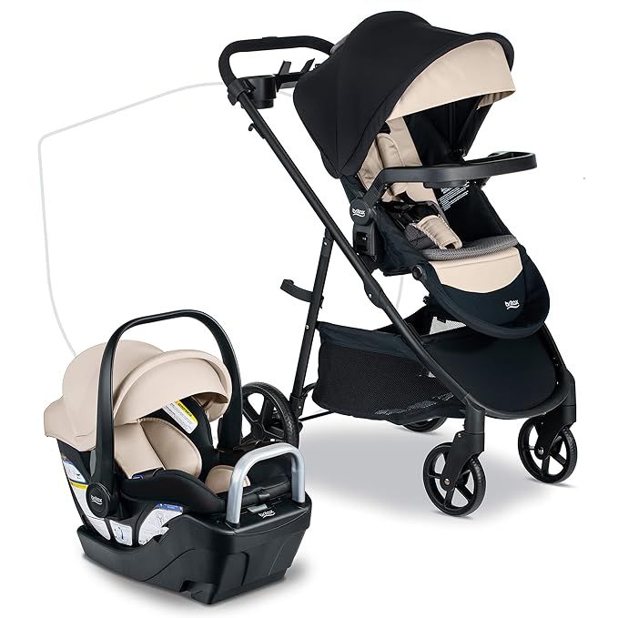 Britax Willow Brook S+ Baby Travel System, Infant Car Seat and Stroller Combo with Alpine Base, C... | Amazon (US)