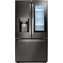LG 22-Cu. Ft. Smart Wi-Fi Enabled InstaView Door-in-Door Refrigerator | HSN