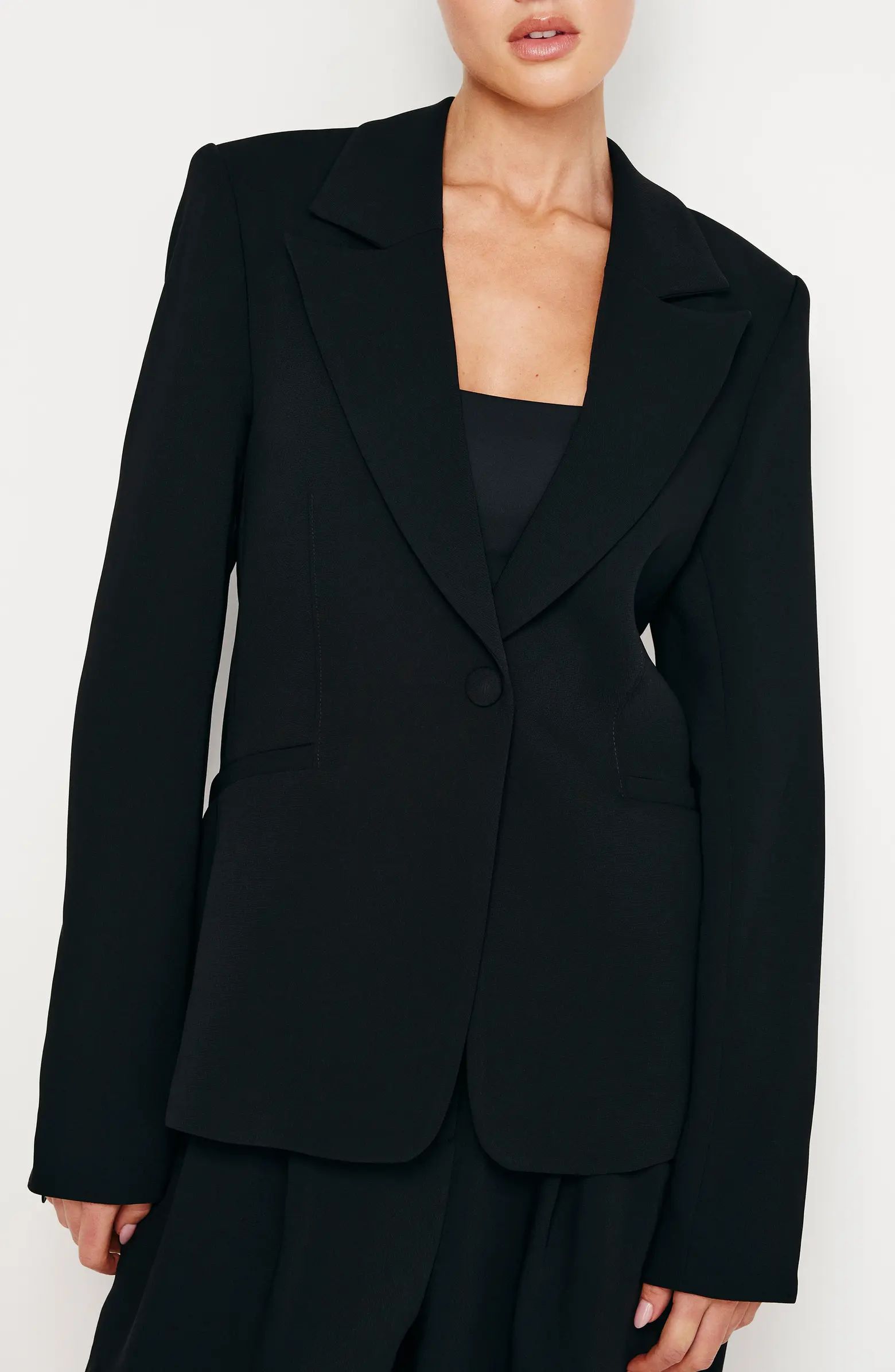 Good American Luxe Suiting Sculpting Blazer | Nordstrom | Nordstrom