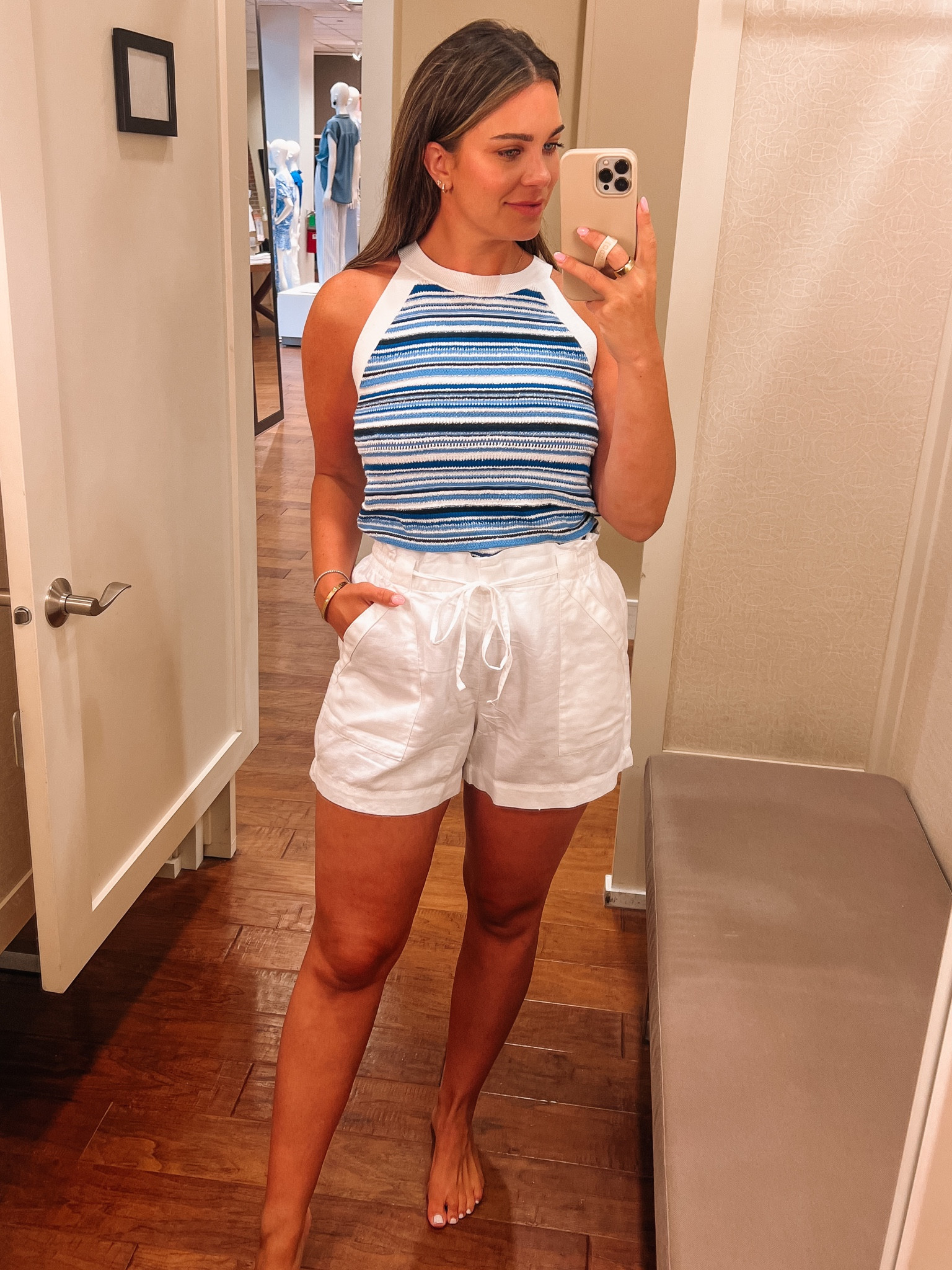 This sweater tank top and shorts are soo cute for summer! 50% off with code CYBER 

#LTKunder50 #LTKsalealert #LTKstyletip