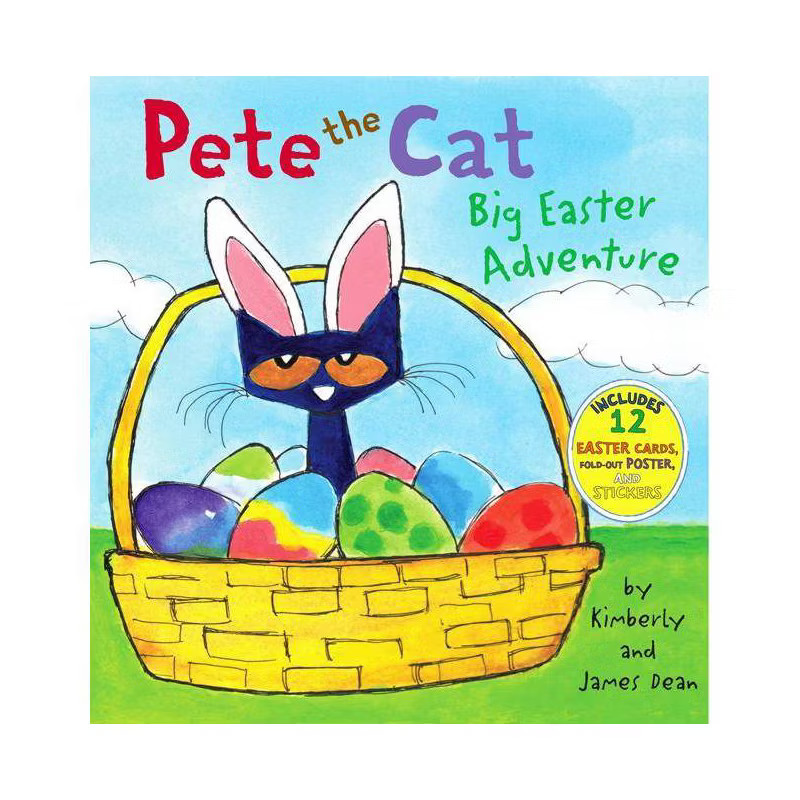 Big Easter Adventure (Pete the Cat Series) (Mixed Media Product) (Hardcover) by James Dean and Ki... | Target