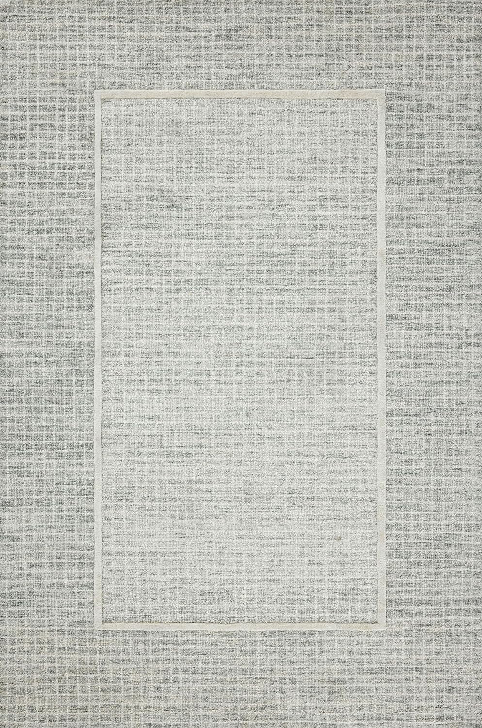 Loloi Chris Loves Julia Briggs Collection BRG-01 Mist/Ivory 5'-0" x 7'-6" Area Rug | Amazon (US)