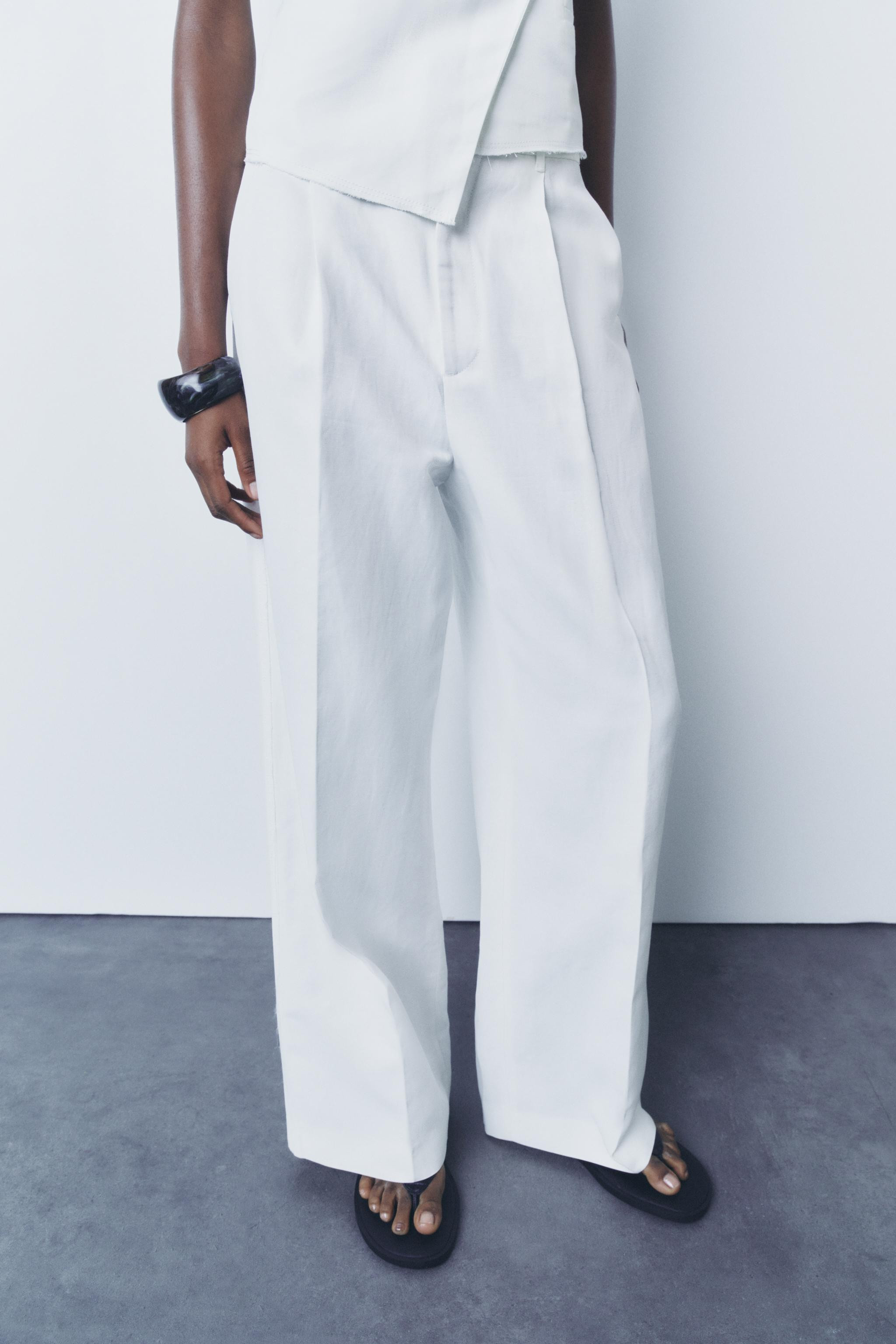 ZW COLLECTION STRAIGHT-FIT TROUSERS | Zara UK
