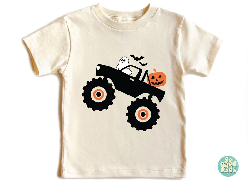 Spooky Shirt , Halloween Shirt, Truck Shirt , Ghost Shirt, Spooky Season Tee, Ghost Halloween Shi... | Etsy (US)