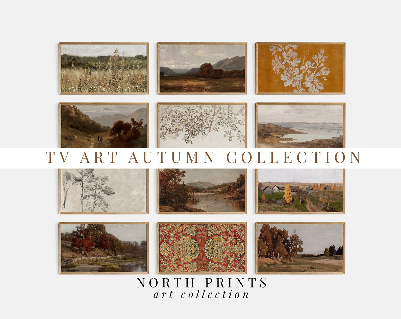FRAME TV Art Vintage Autumn Collection Bundle Vintage Fall - Etsy | Etsy (US)