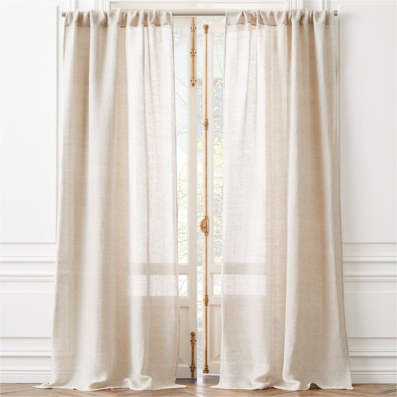 Hemp Natural Curtain Panel | CB2 | CB2