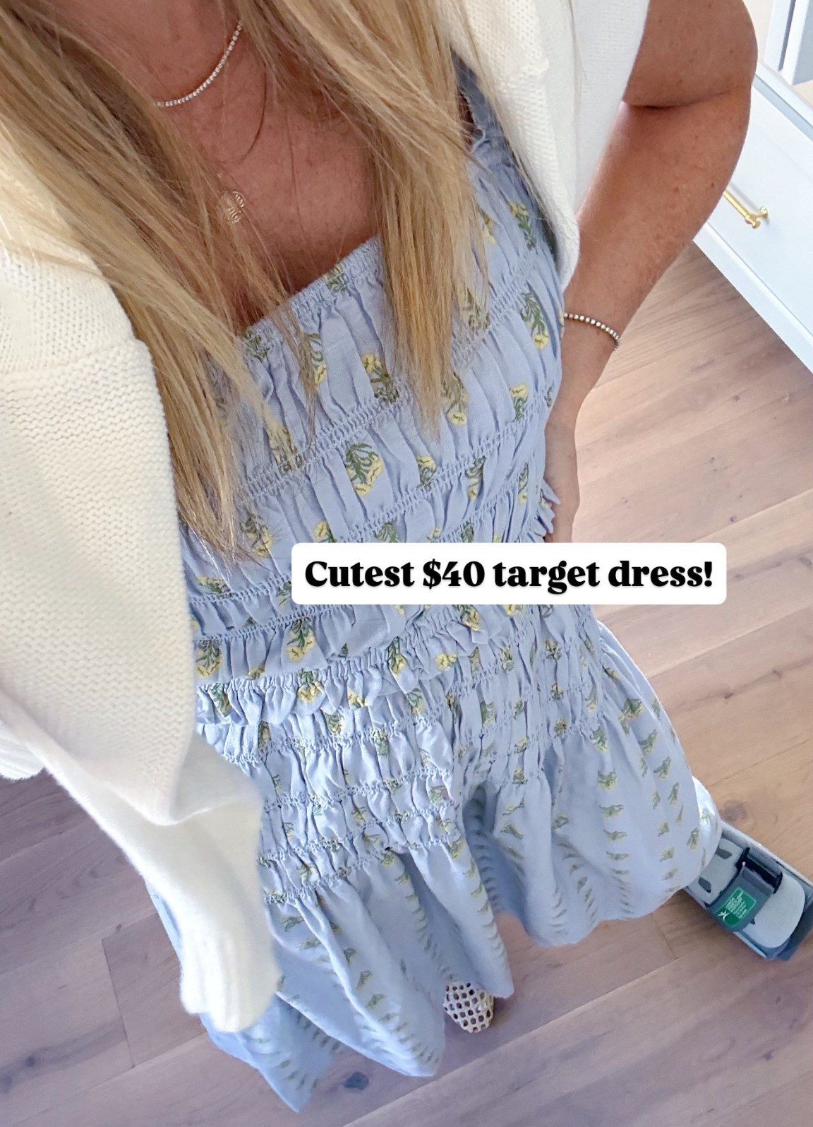 Cutest Target maxi dress for spring! Wearing size xs! 

#LTKOver40