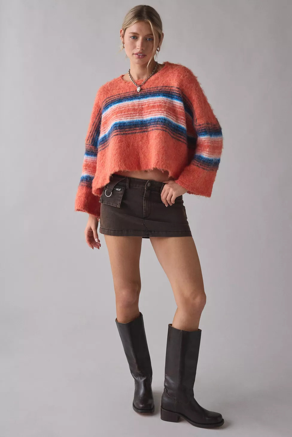 BDG Bailey Brushed Knit Oversized Pullover Sweater | Urban Outfitters (US and RoW)