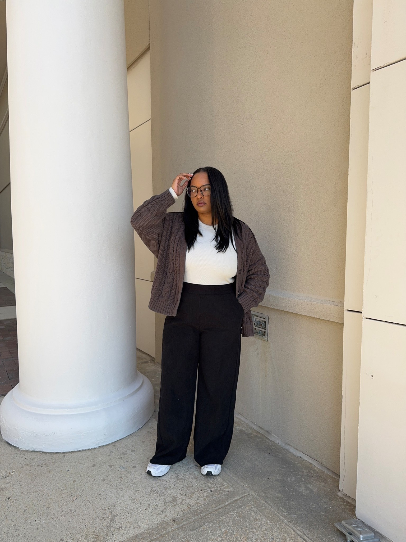 work ootd ft. @onequince and halara 🫶🏽 

#LTKootd #LTKMidsize #LTKWorkwear